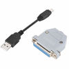 Picture of USB to Parallel Adapter, 25 Pin USB to Parallel Adapter Converter with USB Cable for Mach3