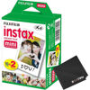 Picture of Fujifilm Instax Mini Instant Camera Film: 20 Shoots Total, (10 Sheets x 2) - Capture Memories Anytime, Anywhere - Boomph Kit