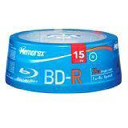 Picture of Memorex® Blu-Ray™ BD-R Recordable Disc "15 pack"