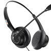 Picture of Arama RJ9 Phone Headset with Noise-Canceling Mic & Volume Mute Control Telephone Headset Compatible with Polycom Mitel Fanvil HUWEI Shoretel NEC Siemens Aastra Plantronics Landline Phones