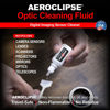 Picture of Aeroclipse Optic Cleaning Fluid and PEC-PAD Lint Free Wipes - Critical Optic Non-Flammable Cleaning Solution - Non-Abrisive Cleaning Wipes for Sensitive Glass - Cleaning Kit - Dropper Tip (15ml) 0.5oz