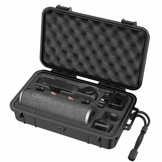 Picture of Smatree 2.4L Waterproof Carrying Case Compatible for DJI Osmo Pocket 2/Osmo Pocket 2 Camera and Accessories（Black）