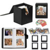 Picture of CAIYOULE for Fujifilm Instax Square Instant Film Deluxe Kit for Fujifilm SQ40/SQ1/SQ60/SQ20/SQ10/SQ6/SP-3 Fuji film, Perfect for Protecting and Storing Square Film (Black Series)