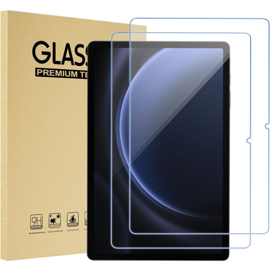 Picture of ProCase 2 Pack Screen Protector for Galaxy Tab S9 FE 10.9"/ S9 2023/ Tab S8 2022/ Tab S7 2020 11", 9H Hardness Tempered Glass Screen Film Guard for Galaxy Tablet SM-X510/X710/X700/T870