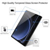 Picture of ProCase 2 Pack Screen Protector for Galaxy Tab S9 FE 10.9"/ S9 2023/ Tab S8 2022/ Tab S7 2020 11", 9H Hardness Tempered Glass Screen Film Guard for Galaxy Tablet SM-X510/X710/X700/T870