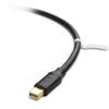 Picture of Cable Matters 4K Mini DisplayPort to Mini DisplayPort Cable in Black 6 Feet - Not a Replacement for Thunderbolt Cable, Not Compatible with iMac, Not Support Target Display Mode