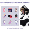 Picture of Walking Way Self-Adhesive Magic Cloth Makeup Bag, Portable Protective Cosmetic Pouch, Camera Lens Wrap, Stylish Travel Organizer for Beauty Essentials, Travel, Gifts & Daily Use