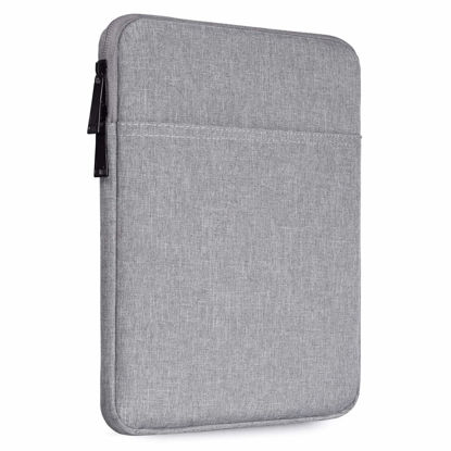 Picture of 9-11 inch iPad Carrying Case, Padded Travel Tablet Sleeve Bag for 11 inch iPad Pro M4(2024), 11" iPad Air M2, 10.9 iPad, 10.9 iPad Air, 10.2 iPad, 10.5 iPad Pro Air, Fit Apple Magic Keyboard -Gray