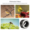 Picture of Automatic Extension Tubes 12mm + 24mm R Mount Macro Tubes Sets Lightweight Compatible with CA-Non RF-Mount Lenses and CA-Non R5/R6/R7/R10 Camera