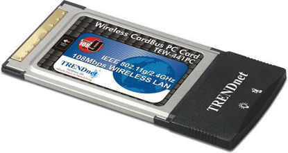 Picture of TRENDnet 108Mbps Wireless PC Card TEW-441PC