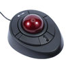 Picture of MCSaite Wired Trackball Mouse with Scroll Wheel - Red Ball