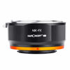 Picture of K&F Concept Lens Mount Adapter for Nikon AI/F Mount Lens to Fujifilm X Series Mirrorless FX Mount Camera Adapter with Matting Varnish Design for Fuji XT2 XT20 XE3 XT1 X-T2