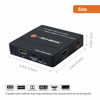 Picture of HDMI Splitter 4K 60Hz 1X4 Multi-Resolution Output (MRO) by J-Tech Digital HDMI 2.0 Splitter Supports downscale HDR HDR10 / Dolby Vision 4K@60Hz 4:4:4 HDCP2.3 2.2 (JTECH-4KSP4)