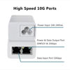 Picture of 10Gbps PoE+ Injector 30W IEEE802.3at/af Compliant, Supplies PoE(15.4W) or PoE+(30W) Power Over Ethernet Distances Up to 328ft, PoE Injector Adapter for Camera/Access Point/IP Phones, EN30GT-10