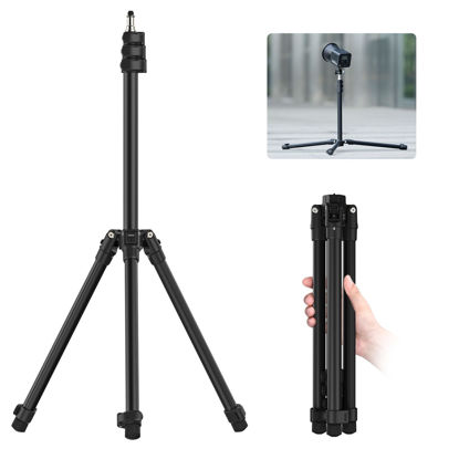 Picture of Ulanzi TT43 Extendable Photography Light Stand, Adjustable 6.23ft Aluminum Light Tripod, Reversible Portable Studio Lighting Tripod for Continute Output Lighting/Strobe Light/Webcams/Cameras/Softbox