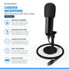 Picture of Amcrest USB Microphone for Voice Recordings, Podcasts, Gaming, Online Conferences, Live Streaming, Cardioid Microphone with Adjustable Heavy Metal Stand, Windscreen and 6.5 ft USB Cable, AM430