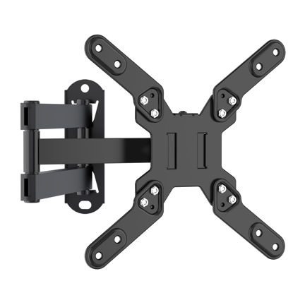 Picture of XINLEI Full Motion TV Wall Mount, Swivel TV Bracket with Articulating Arm Tilt Extension Rotation for Most 13-42 Inch LED, LCD Monitor and Plasma TVs, up to 44lbs, Max VESA 200x200mm MA1343