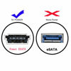 Picture of chenyang eSATA to USB C Cable USB Type C Male Host to eSATA eSATAp HDD Cable for Laptop PC(The USB C Port Must be Connected to The PC)