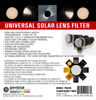 Picture of DayStar Filters ULF50 50mm Binocular White-Light Universal Solar Lens Filter, 50-69mm OD, 2-Pack