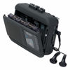 Picture of JENSEN MCR-60 MCR-60 Portable Personal Cassette Player/Recorder with AM/FM Radio, Bluetooth, and Earbuds, Black