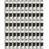 Picture of 50-Pack RG6 Quad Compression Connectors PPC EX6XL Approved for Most Satellite or Cable Coax