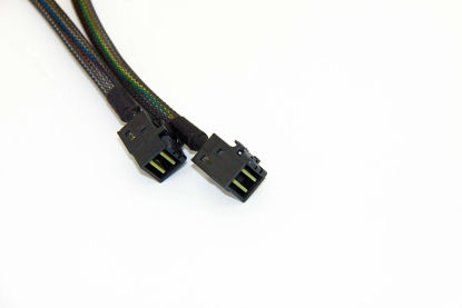 Picture of DiLiVing MiniSAS HD to MiniSAS HD,SFF-8643 to SFF-8643 Cable 75cm