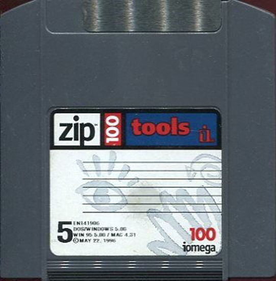 Picture of IOMEGA ZIP 100 TOOLS/MAY 22, 1996