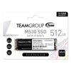 Picture of TEAMGROUP MS30 512GB with SLC Cache 3D NAND TLC M.2 2280 SATA III 6Gb/s Internal Solid State Drive SSD (Read/Write Speed up to 530/430 MB/s) Compatible with Laptop & PC Desktop TM8PS7512G0C101