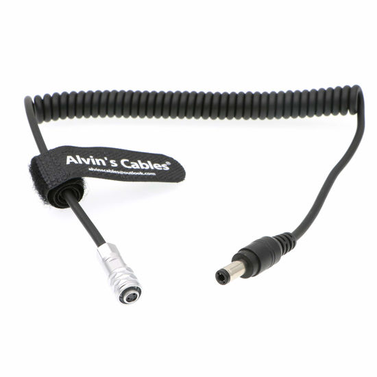 Picture of Alvin's Cables DC Power Cable for Blackmagic Pocket Cinema 4K BMPCC 4K Coiled Cable