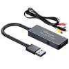 Picture of USB Vedio Capture Card for VHS/HDMI/AV/RCA/VHS to Digital Converter -Analog to Digital Video Converter-VHS to Digital Converter-VHS to USB/RCA to USB Converter-Comptible for mac/Windows/Linnux