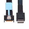 Picture of chenyang Oculink SFF-8611 4i to PCI-E 5.0 Mini Cool Edge IO MCIO 4X 38Pin SFF-TA-1016 Extender Cable 0.5M