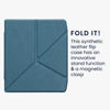 Picture of kwmobile Origami Case Compatible with Pocketbook Era/Era Color Case - Slim PU Leather Cover with Stand - Petrol