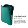 Picture of kwmobile Neoprene e-Reader Pouch Size 6,8-7" eReader - Universal eBook Sleeve Case with Zipper - Petrol