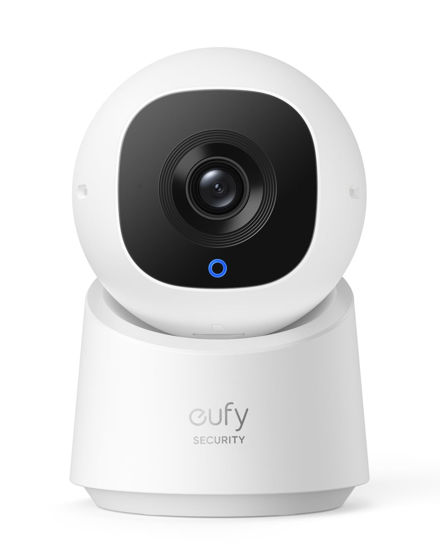 Picture of eufy Security Indoor Cam C220 | 2K Resolution Smart Security Camera with 360° coverage, Human/Motion Detection, AI Tracking, Compatible with Alexa and Google Assistant, Night Vision