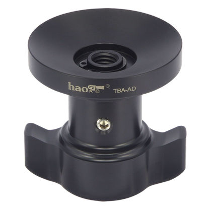 Picture of Haoge TBA-AD Tie Down Locking Handle Short Threaded Knob for Manfrotto Tripod Video Fluid Head Bowl Adapter MVH500A MVH502A 504HD 526 509HD 519