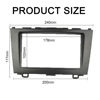 Picture of DKMUS Double Din Radio Dash Installation Mount Trim Kit Compatible with Honda CR-V CRV 2007-2011 Stereo Bezel