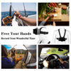 Picture of Phone Chest Mount Harness Vest and Head Strap Clip Holder for POV/VLOG, Compatible with iPhone,Samsung,GoPro Hero,DJI Osmo,AKASO and Action Cameras