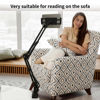 Picture of Kindle Tablet Holder Stand for Bed, Flexible Arm Mount for Reading in Bed, Reading Accessories Compatible with iPad Mini iPhone/Nintendo Switch/Kindle Fire HD or Other 4.5~12.9 Inches Devices (Black)