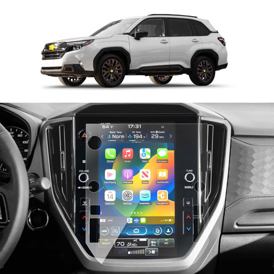 Picture of SKTU for 2025 Subaru Forester Screen Protector for 2025 Subaru Forester 11.6 Inch Navigation Display Subaru Forester 2025 Accessories High Clarity Anti-Scratch 2025 Forester Screen Protector (2Pcs)