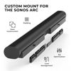 Picture of HumanCentric Wall Mount Compatible with Sonos Arc Sound Bar (Black), Floating Style Mounting Bracket Compatible with Sonos Arc Wall Mount, Soundbar Mount for Sonos Arc Mount on Wall Under TV