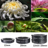 Picture of mcoplus EXT-RF-M Metal Auto Focus Macro Extension Tube Set(12mm+20mm) Fit Canon RF Mount EOS-R/EOS R5/EOS R6/EOS-RP Lens and Camera Body