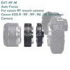 Picture of mcoplus EXT-RF-M Metal Auto Focus Macro Extension Tube Set(12mm+20mm) Fit Canon RF Mount EOS-R/EOS R5/EOS R6/EOS-RP Lens and Camera Body