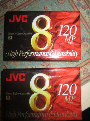 Picture of JVC 120-Minute Standard 8mm Camcorder Tapes (2 Pack) (P6120JH2)