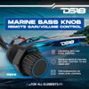 Picture of DS18 MBKR Marine Bass Knob Remote Gain/Volume - Compatible with Any Source Unit - Bass Knob Level Controller - Universal RCA Line Level Control Waterproof Design for All Audio Applications