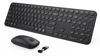 Picture of seenda Wireless Keyboard and Mouse, USB & Type C Keyboard Mouse Combo, Full Size Black Wireless Keyboard Compatible for Win 7/8/10, MacBook Pro/Air, Laptop, PC - Black