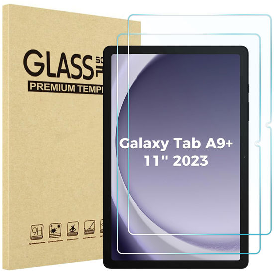 Picture of ProCase 2 Pack Screen Protector for Galaxy Tab A9 Plus 11 Inch 2023, HD Tempered Glass 9H Film Guard for 11" Tab A9+ 5G Tablet (SM-X210/X216/X218)