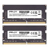 Picture of PNY Performance 16GB (2x8GB) DDR4 DRAM 3200MHz (PC4-25600) CL22 (Compatible with 2933MHz, 2666MHz, 2400MHz or 2133MHz) 1.2V Notebook/Laptop (SODIMM) Computer Memory Kit - MN16GK2D43200-TB