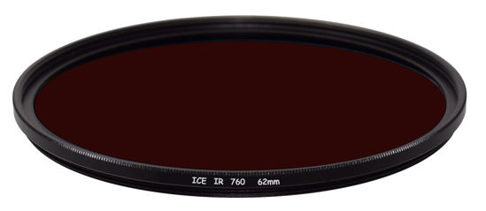 Picture of ICE Slim IR 62mm Filter Infrared Infra-Red 760HB 760nm 760 Optical Glass 62