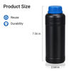 Picture of ASEVAT 500ml/16.9oz Darkroom Chemical Storage Bottles, Plastic Photographic Chemicals Container for Film Photo Developing Processing with Caps (3Pcs)