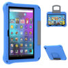 Picture of Fire HD 8 Tablet Case for Kids, Amazon Kindle Fire HD 8 & HD 8 Plus Tablet (2022/2020 Release,12th/10th Generation) Ubearkk Shock-Proof Protective Back Cover Cases with Foldable Stand Holder, Blue